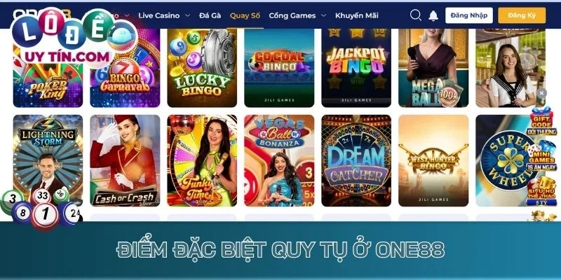 Lô Đề One88 - Sân Chơi Lô Đề Biến Đam Mê Thành Lãi Cực Khủng 3 Điểm đặc biệt quy tụ ở One88