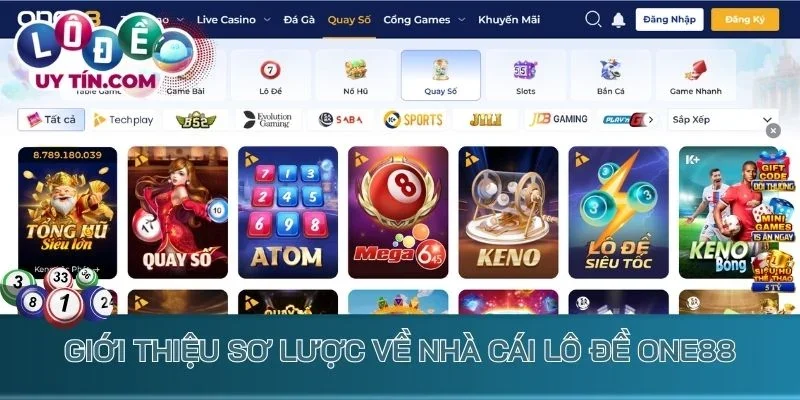Lô Đề One88 - Sân Chơi Lô Đề Biến Đam Mê Thành Lãi Cực Khủng 1 Giới thiệu sơ lược về nhà cái lô đề One88